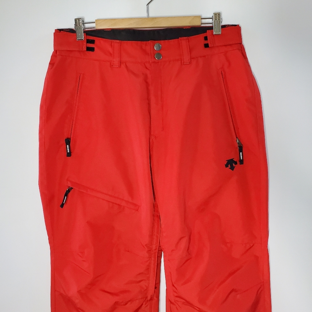 Descente red Men's Best Ski Pants Size Medium 34”waist Excellent condition